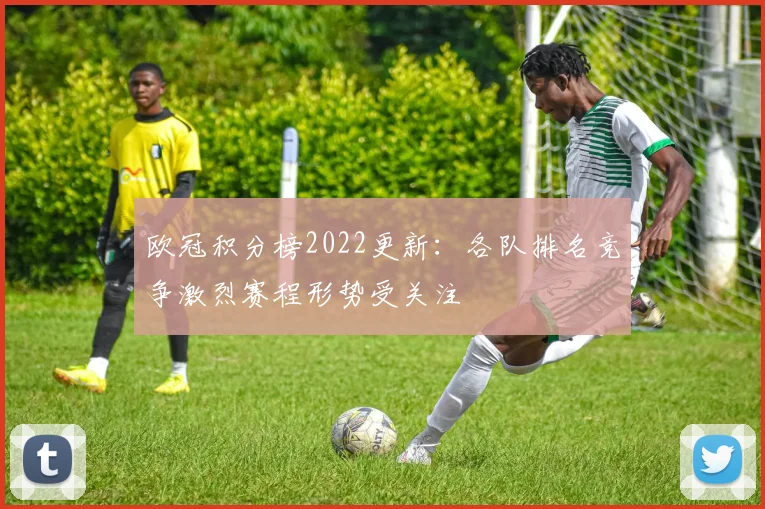 欧冠积分榜2022更新：各队排名竞争激烈赛程形势受关注