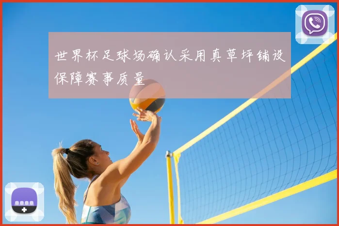 世界杯足球场确认采用真草坪铺设保障赛事质量